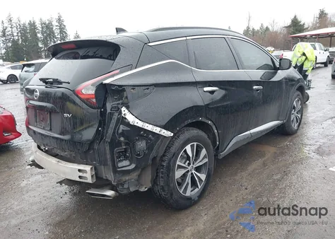 2021 Nissan Murano Sv Fwd из США, поврежденный, VIN 5N1AZ2BJ1MC110034